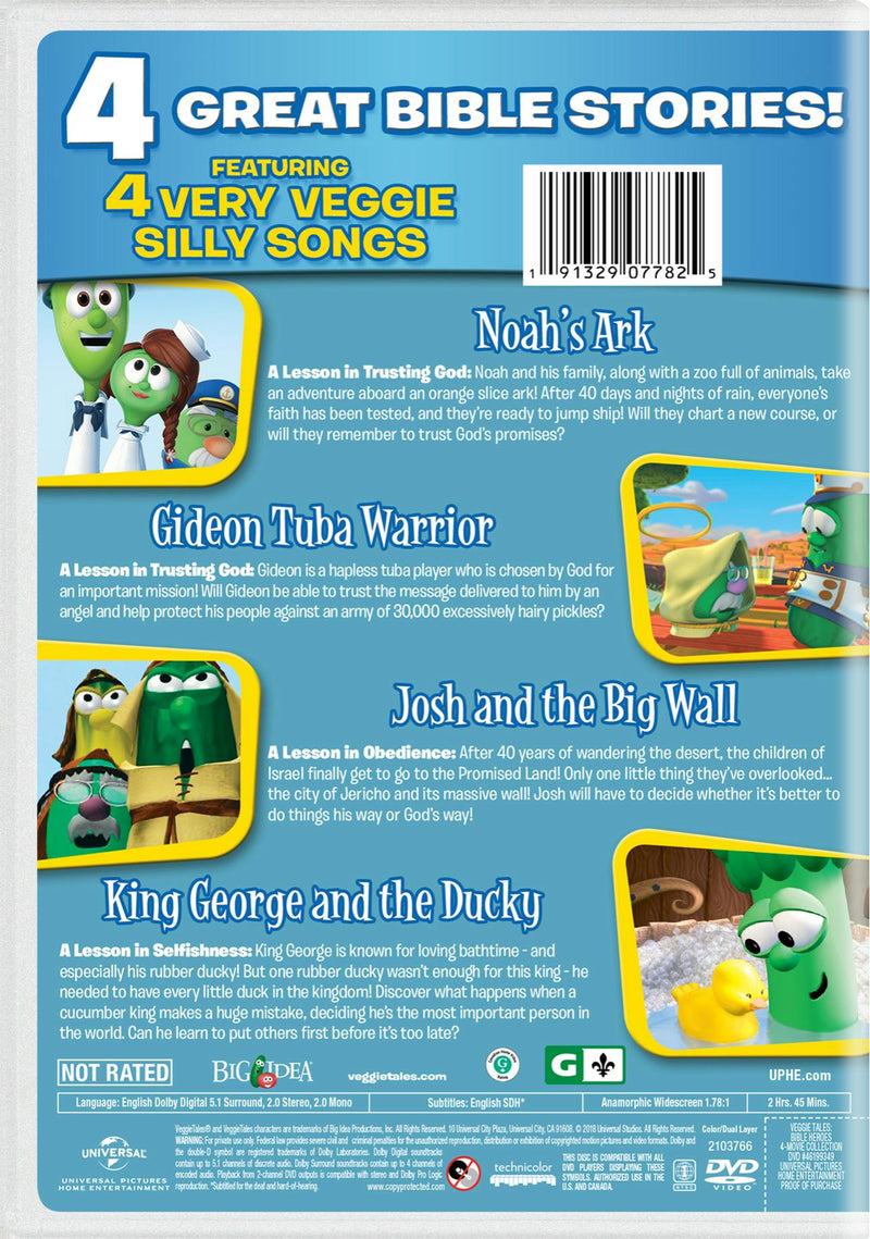 VeggieTales: Bible Heroes - 4-Movie Collection 2 (DVD Set) [DVD]
