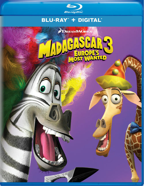 Madagascar 3 - Europe's Most Wanted (Blu-ray New Box Art) [Blu-ray]