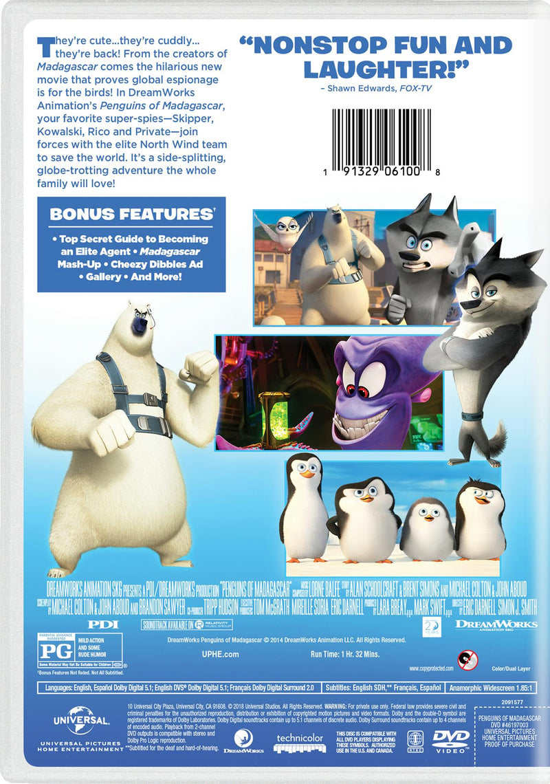 Penguins of Madagascar [DVD]