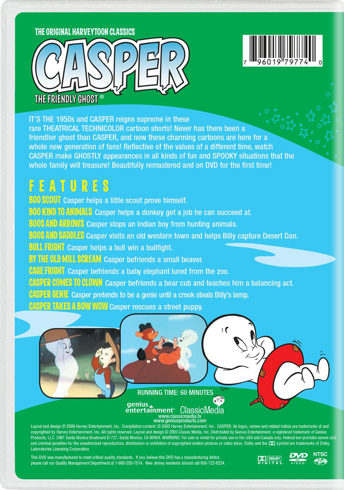 Casper the Friendly Ghost: By the Old Mill Scream [DVD]