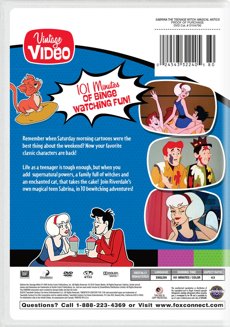 Sabrina the Teenage Witch: Magical Antics [DVD]