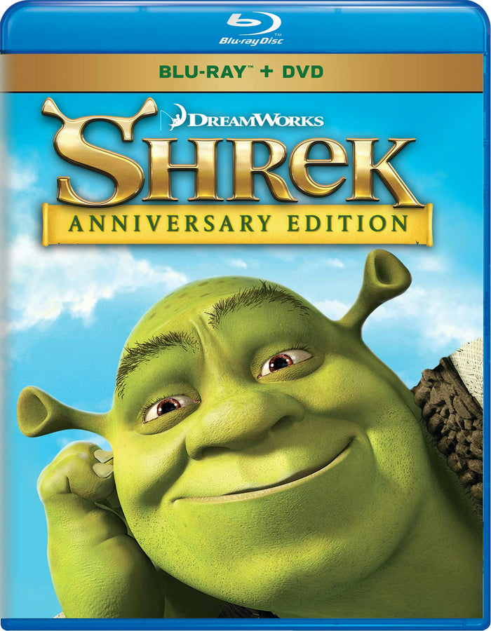 Shrek (Anniversary Edition + DVD) [Blu-ray]