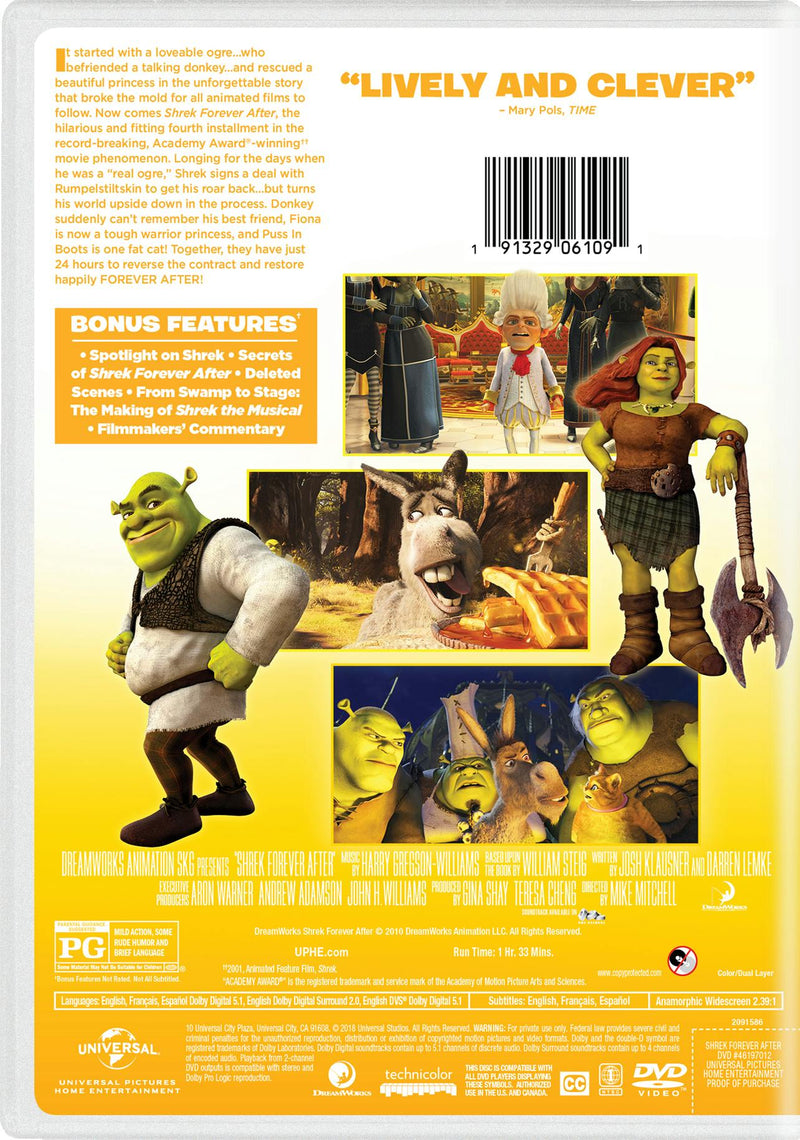 Shrek: Forever After - The Final Chapter (DVD New Box Art) [DVD]