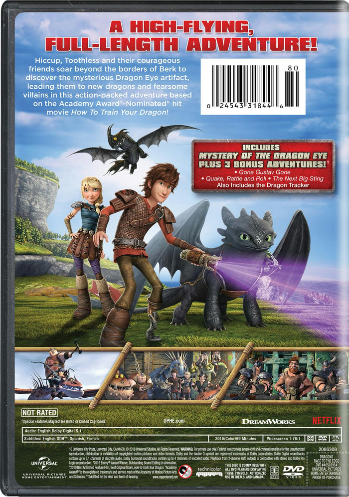 Dragons: Race to the Edge - Mystery of the Dragon Eye [DVD]