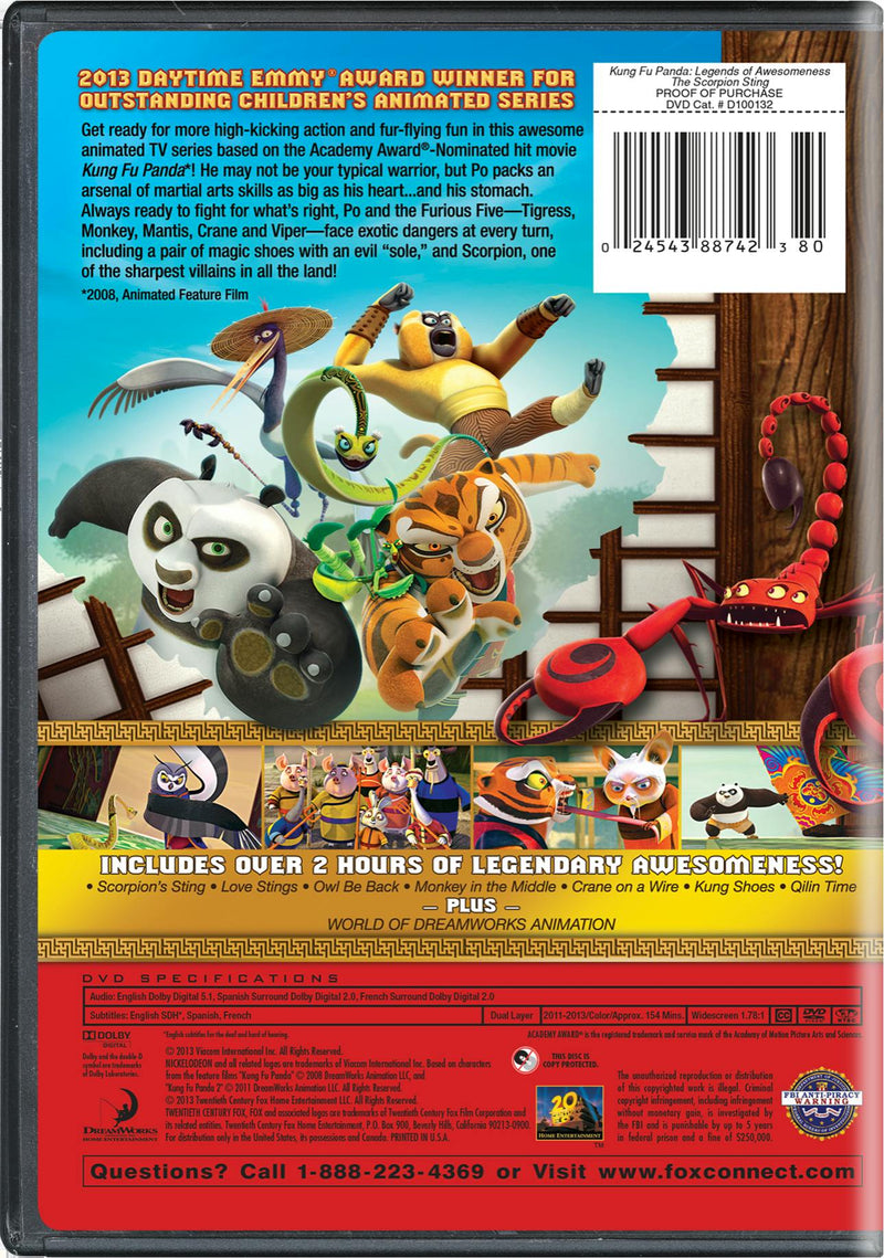 Kung Fu Panda: Legends of Awesomeness - The Scorpion Sting [DVD]
