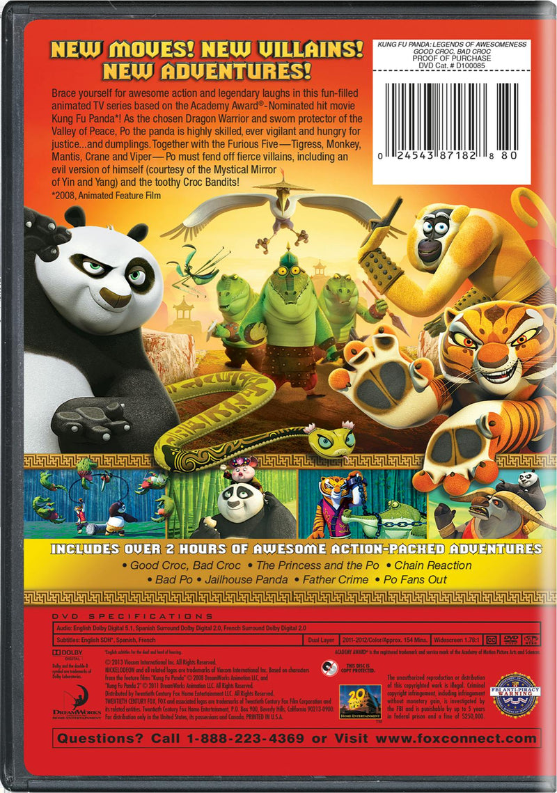 Kung Fu Panda: Legends of Awesomeness - Good Croc, Bad Croc [DVD]