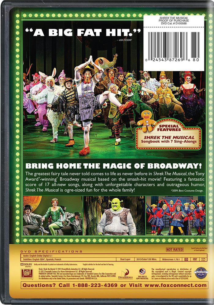 Shrek: The Musical [DVD]