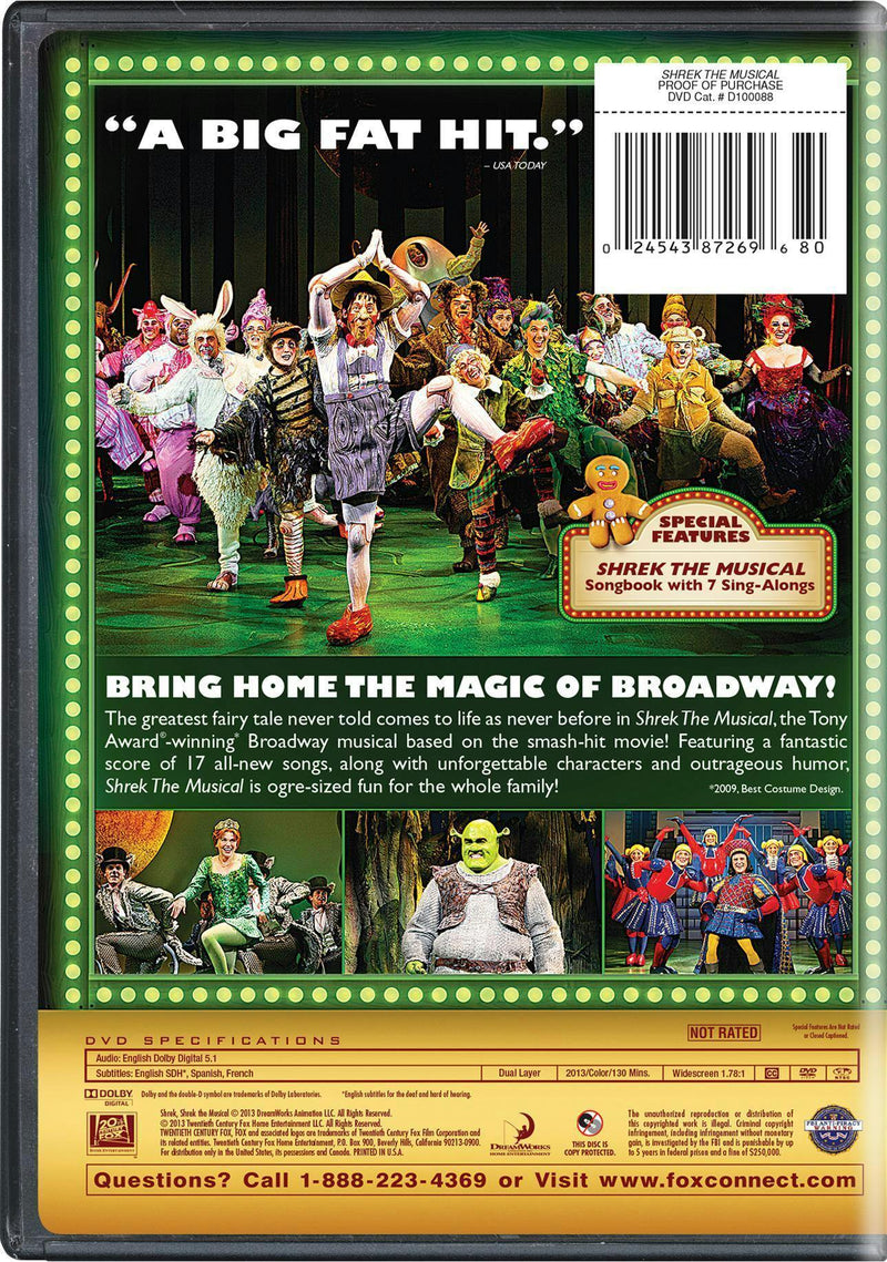 Shrek: The Musical [DVD]