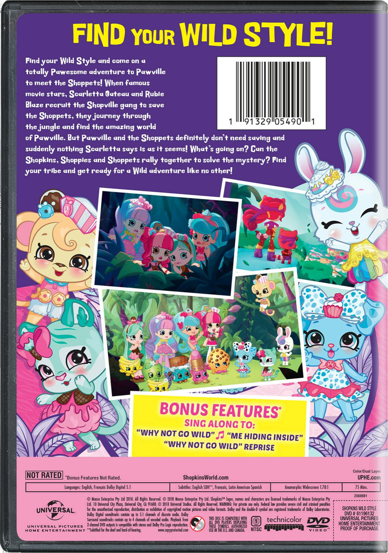 Shopkins: Wild [DVD]