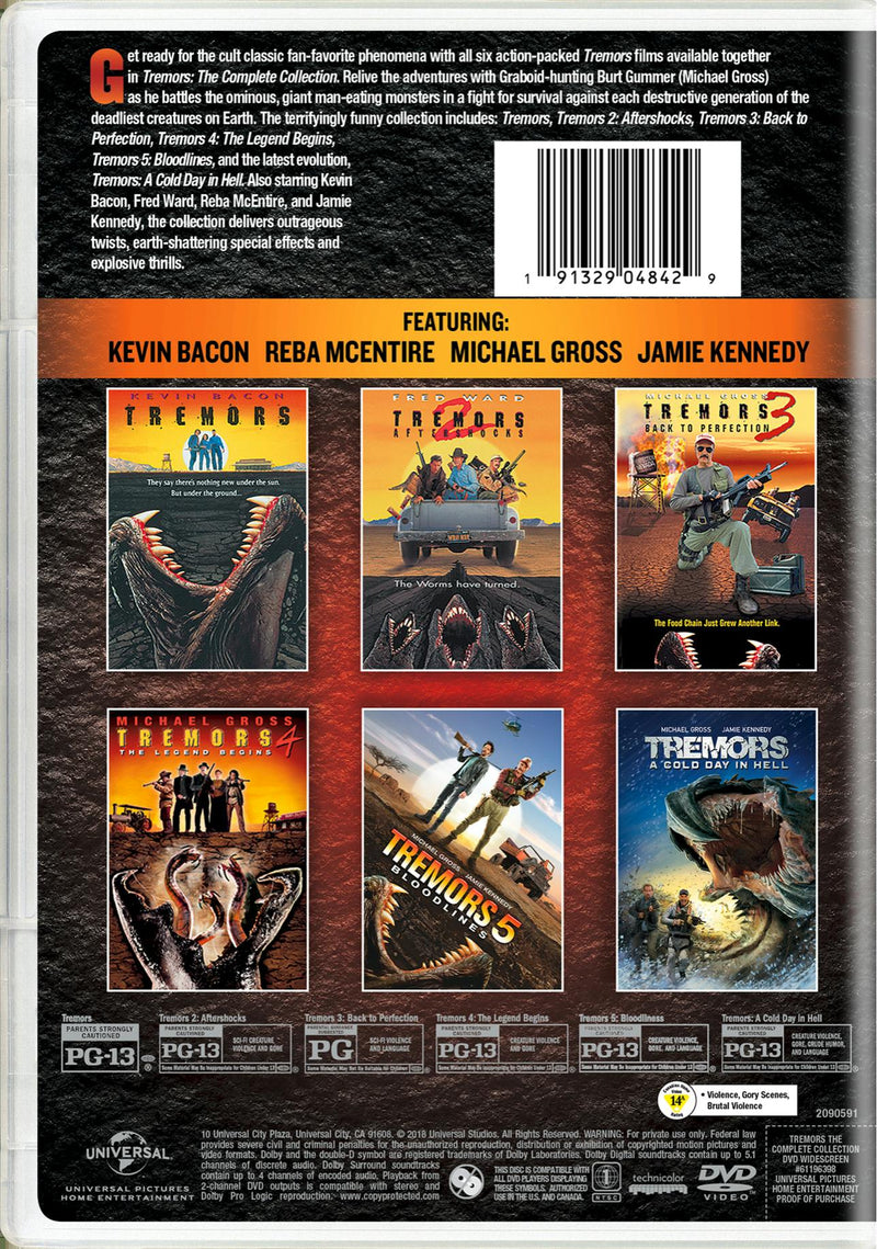 Tremors: The Complete Collection (DVD Set) [DVD]
