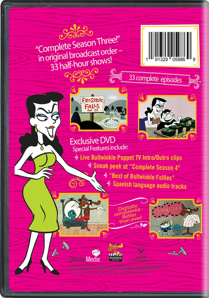 Rocky & Bullwinkle & Friends: Complete Season 3 [DVD]