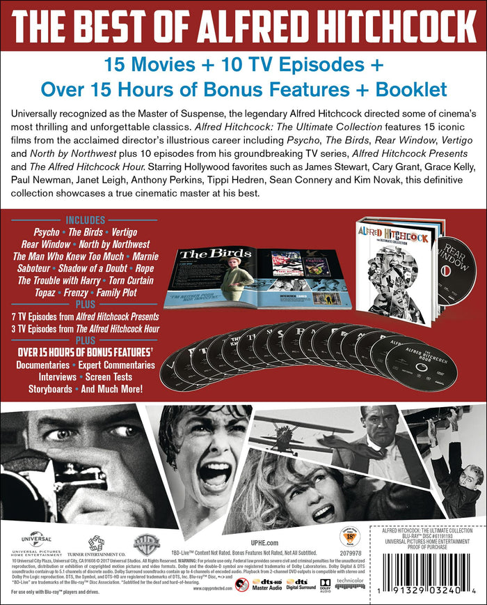 Alfred Hitchcock: The Ultimate Collection [Blu-ray]