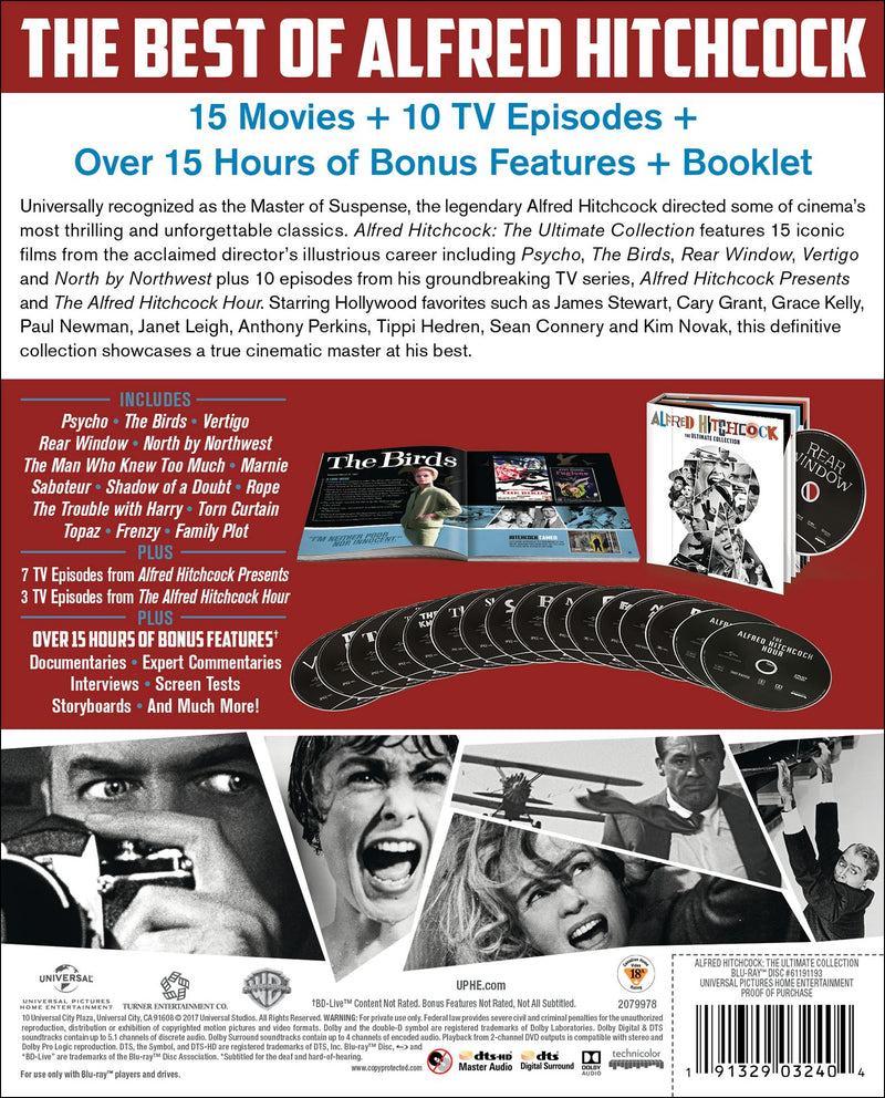 Alfred Hitchcock: The Ultimate Collection [Blu-ray]