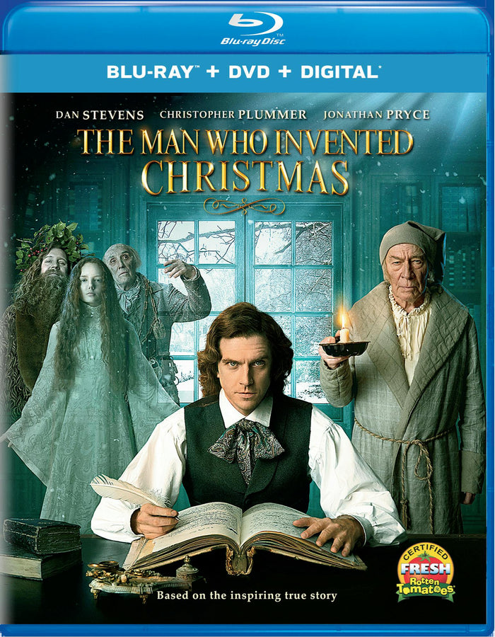 The Man Who Invented Christmas (DVD + Digital) [Blu-ray]
