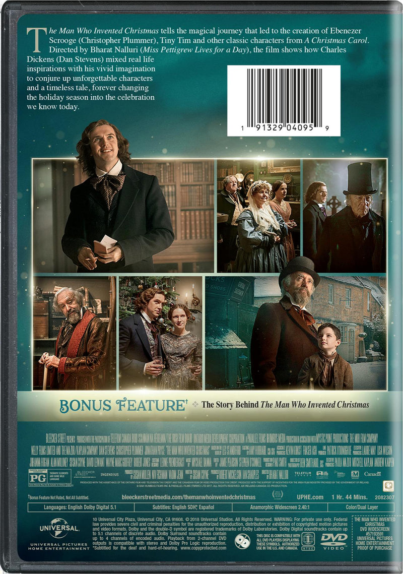 The Man Who Invented Christmas [DVD]
