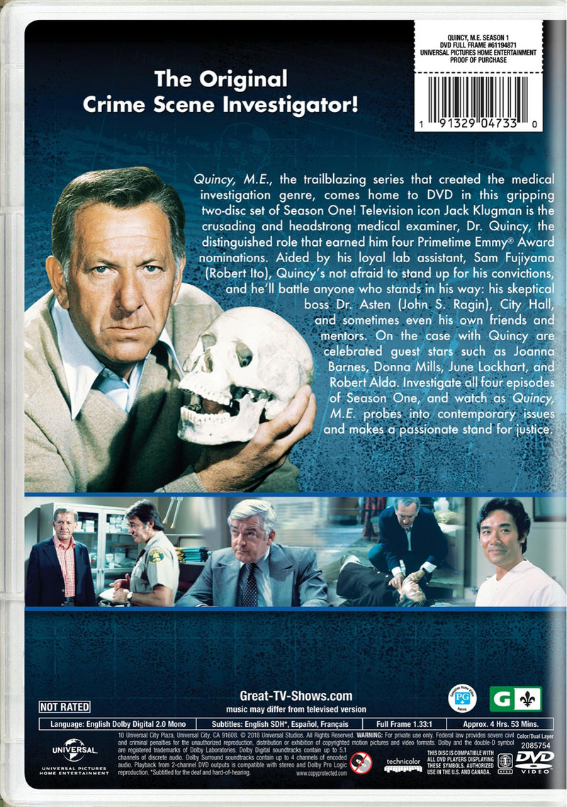 Quincy, M.E.: Season 1 [DVD]