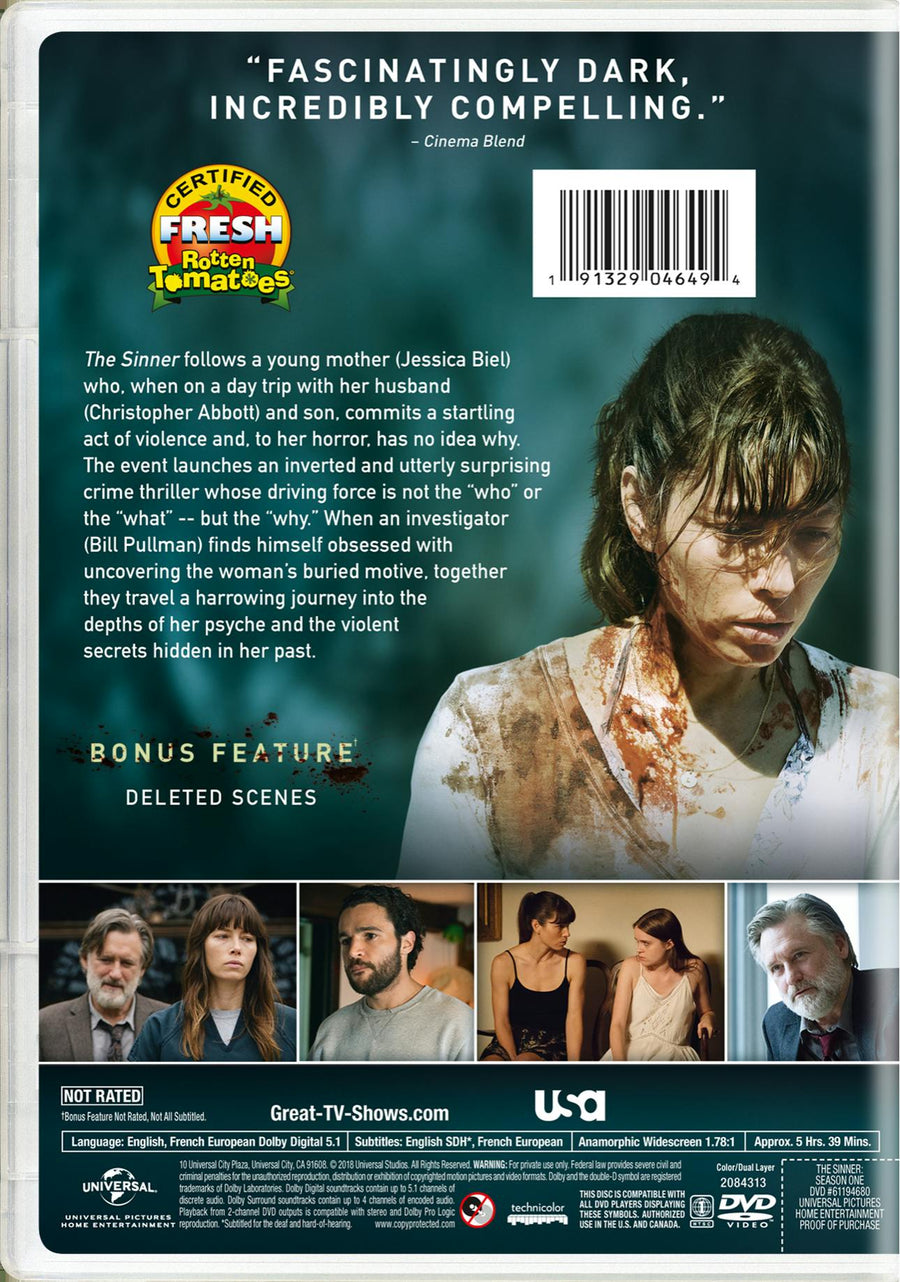 The Sinner: Season One [DVD]