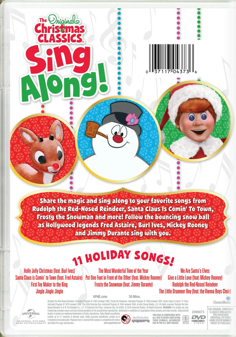 The Original Christmas Classics Sing Along! [DVD]