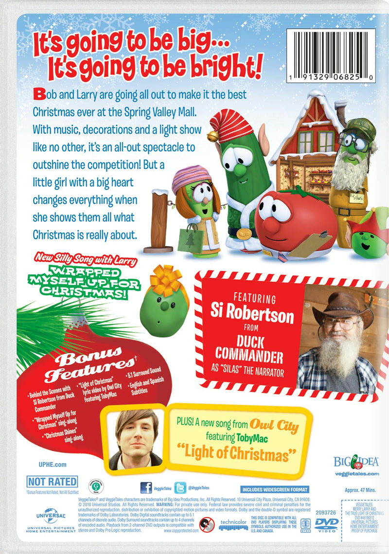 VeggieTales: Merry Larry and the True Light of Christmas (DVD Double Feature) [DVD]