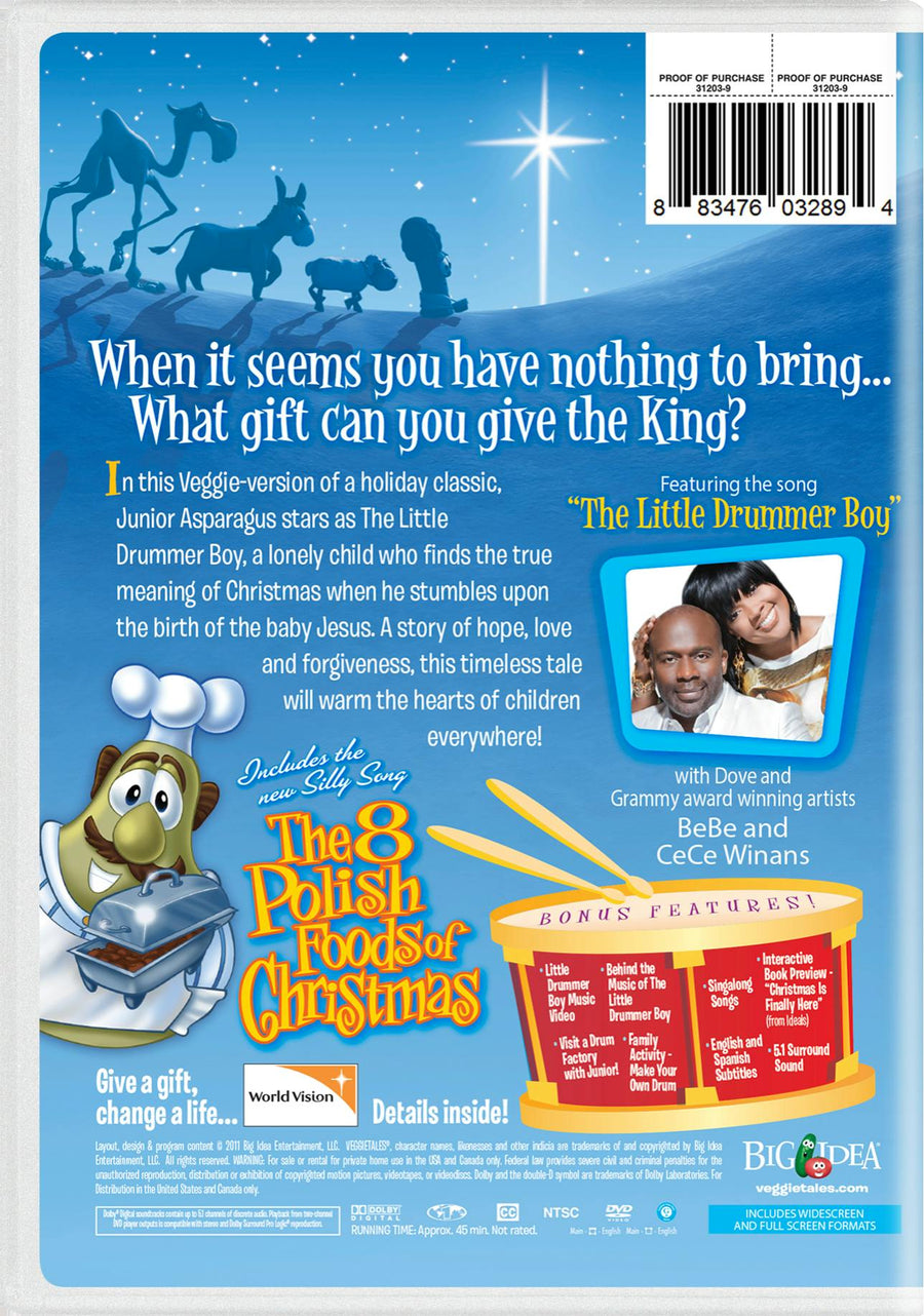 VeggieTales: The Little Drummer Boy [DVD]