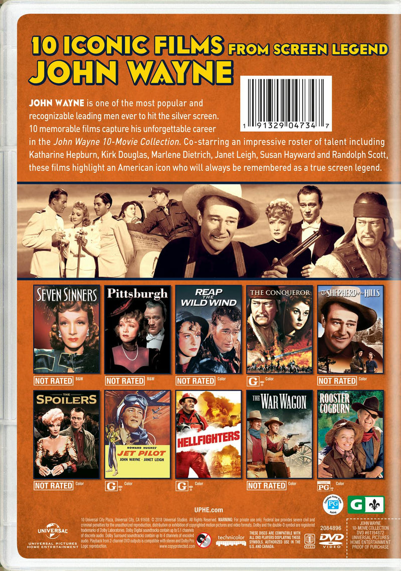 John Wayne 10-movie Collection [DVD]
