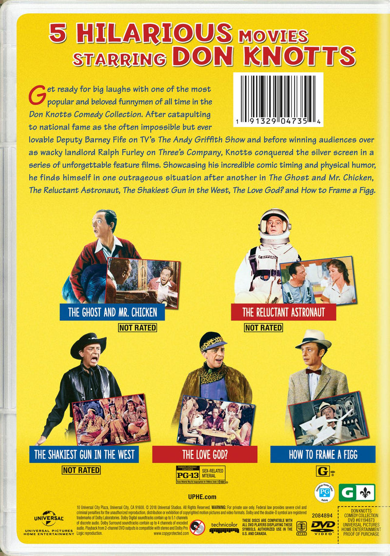 Don Knotts 5-movie Collection [DVD]