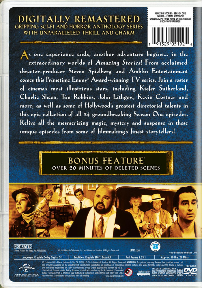 Amazing Stories: Season 1 [DVD]