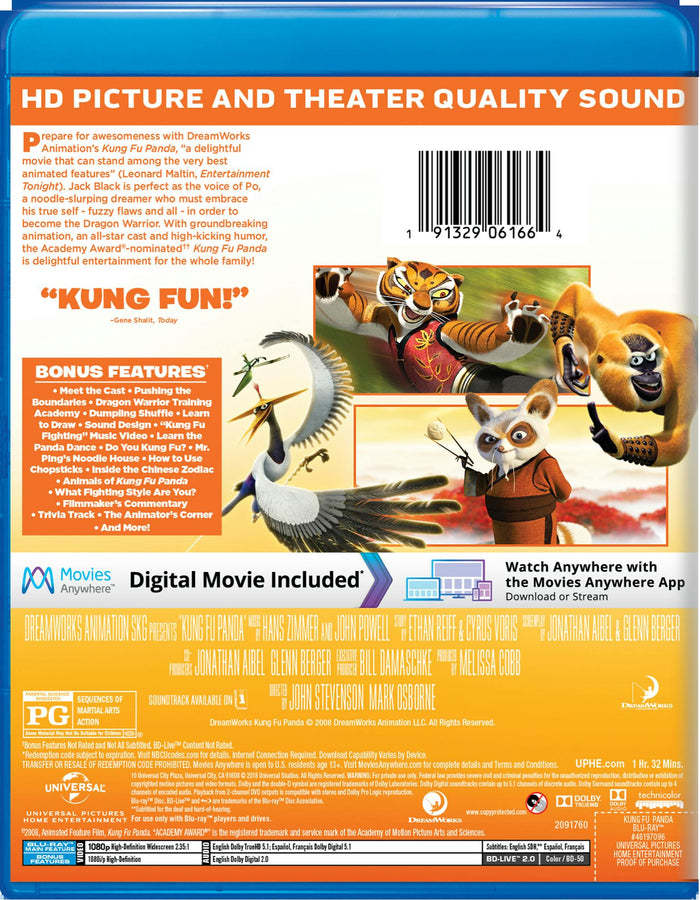 Kung Fu Panda [Blu-ray]