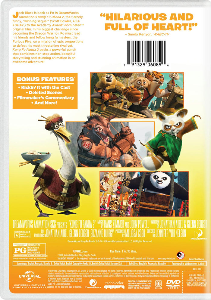 Kung Fu Panda 2 [DVD]