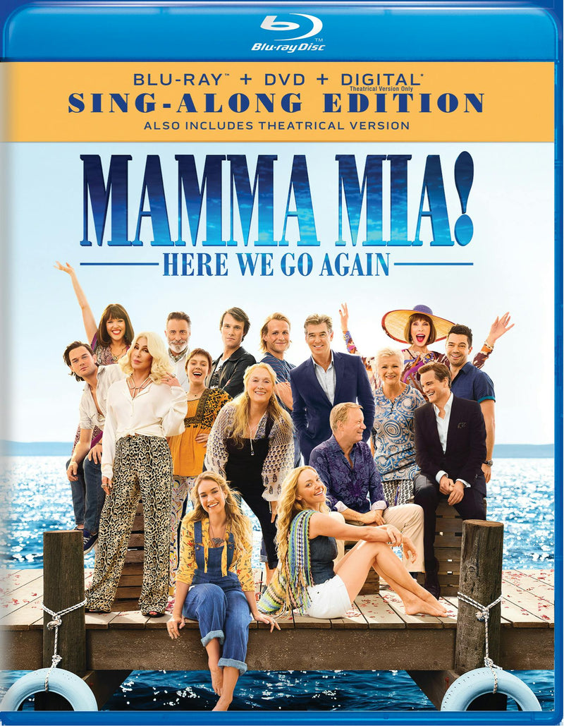Mamma Mia! Here We Go Again (Sign-Along Edition DVD + Digital) [Blu-ray]