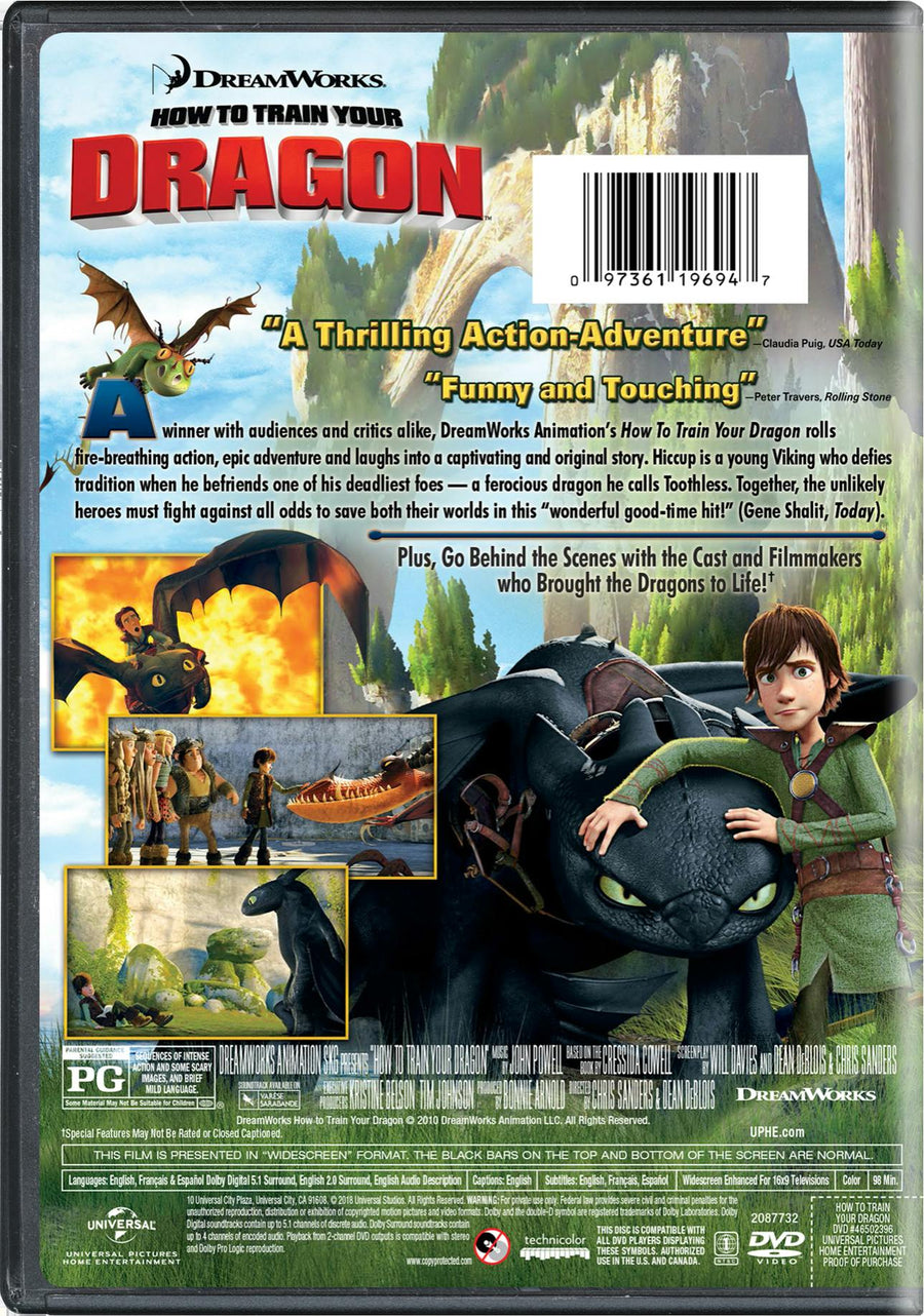 How to Train Your Dragon (DVD Single Disc) [DVD]