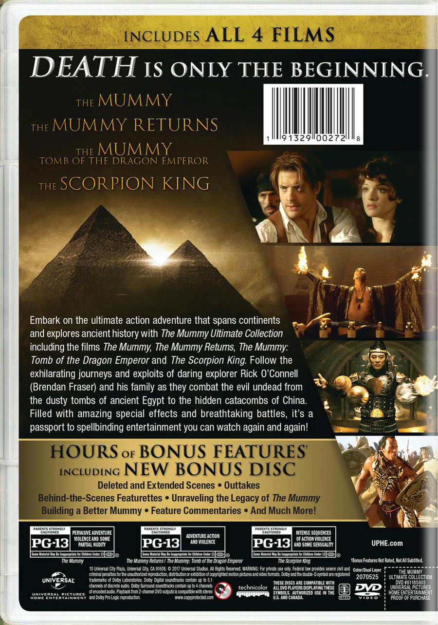 The Mummy Ultimate Collection (Box Set) [DVD]