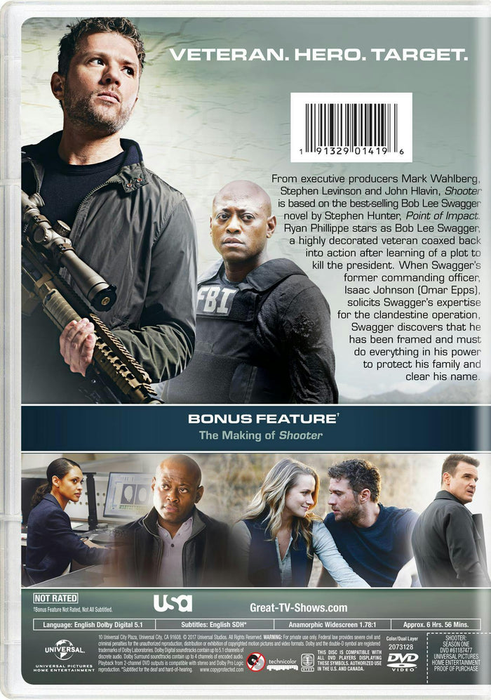 Shooter: Season 1 [DVD]