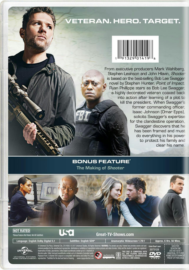 Shooter: Season 1 [DVD]