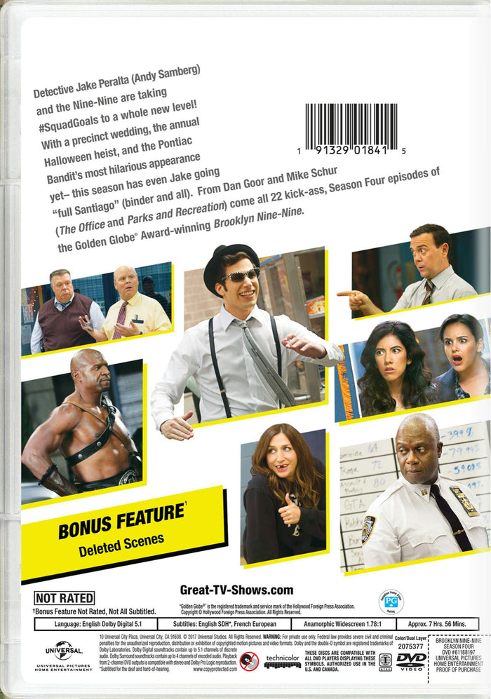 Brooklyn Nine-Nine: Season 4 [DVD]