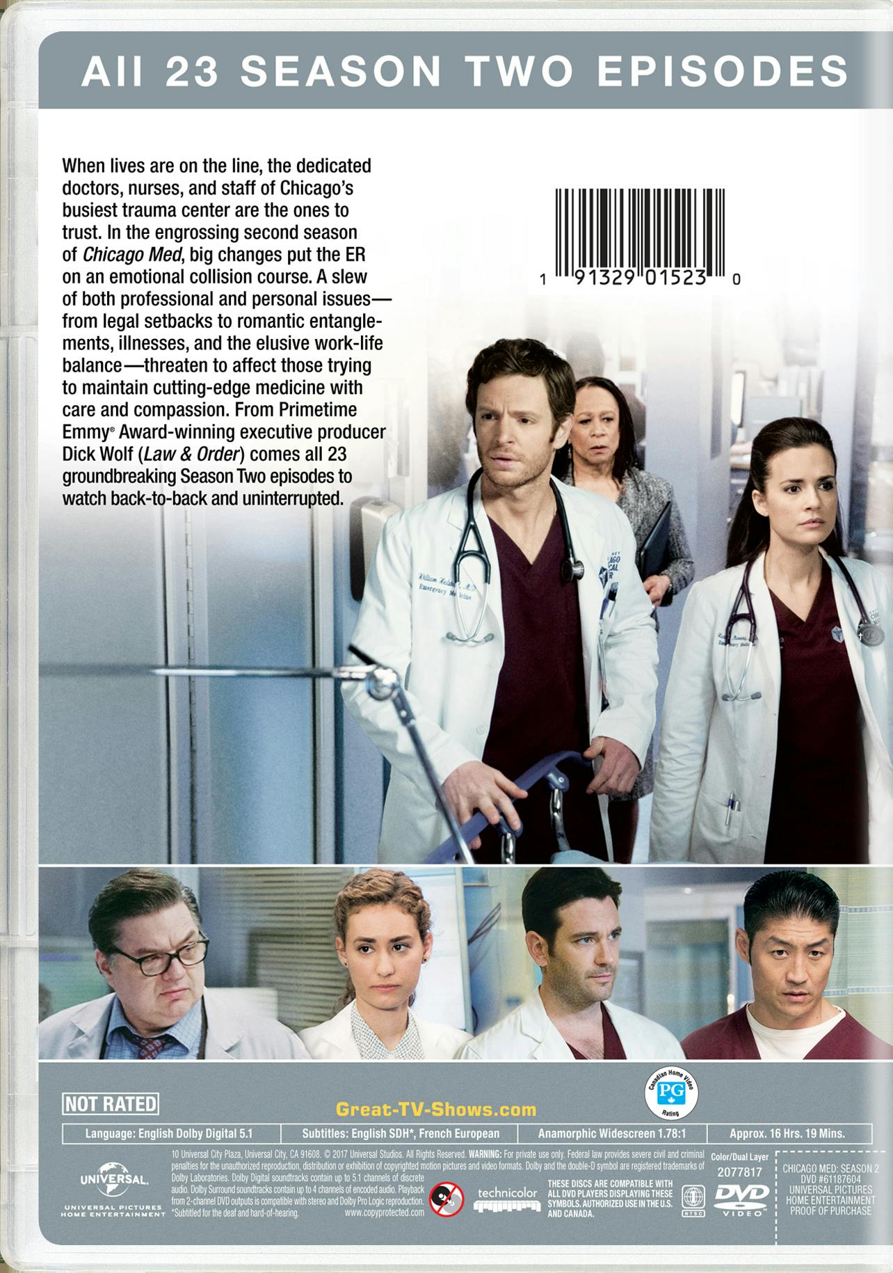 Chicago Med: Season Two [DVD] – GRUV Entertainment