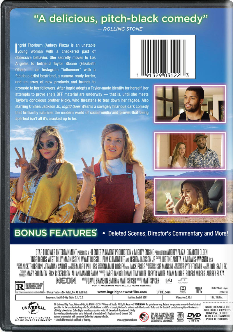 Ingrid Goes West [DVD]