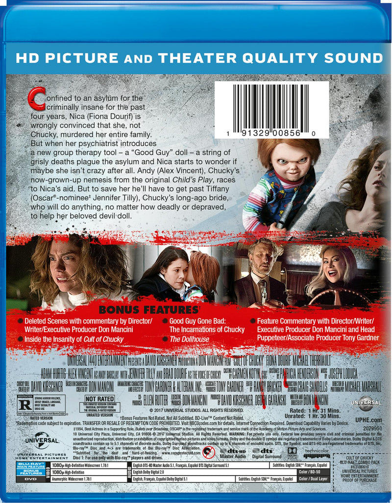 Cult of Chucky (DVD + Digital) [Blu-ray]