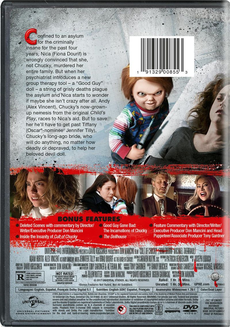 Cult of Chucky (DVD Unrated) [DVD]