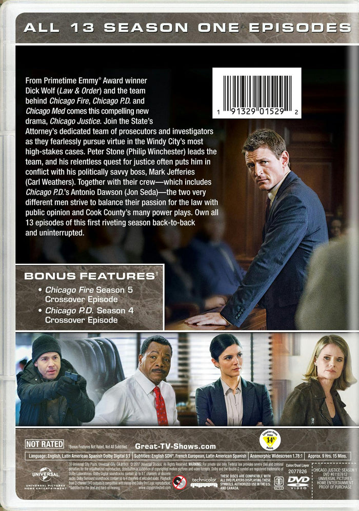 Chicago Justice: Season One [DVD]