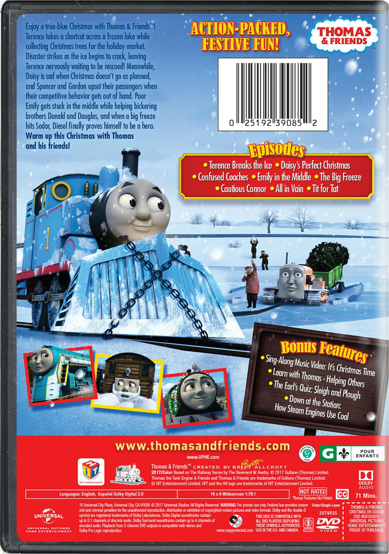 Thomas & Friends: Christmas On Sodor [DVD]