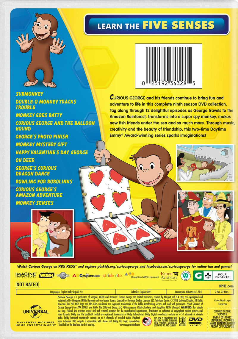 Curious George: The Complete Ninth Season [DVD]