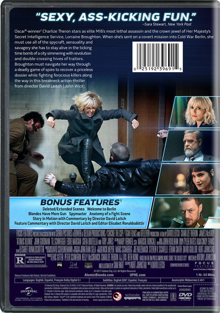 Atomic Blonde [DVD]