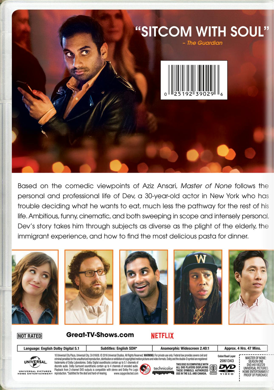 Master of None: Season One [DVD]