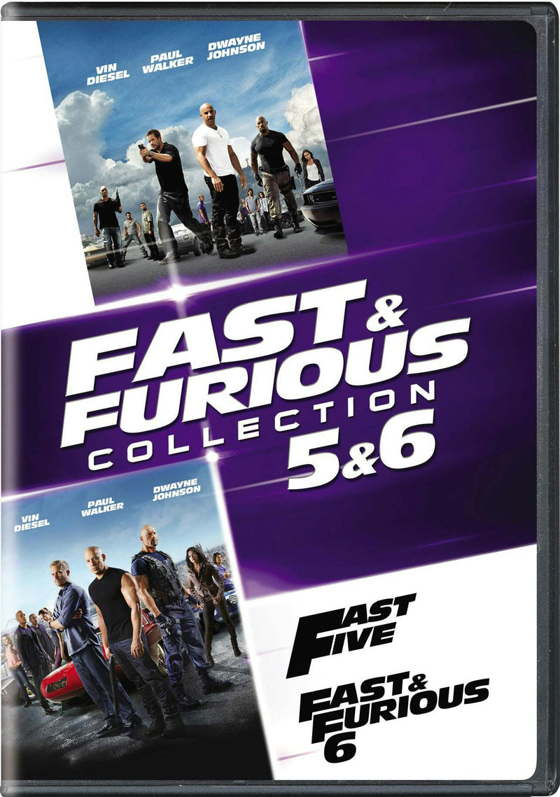 Fast & Furious Collection: 5 & 6 (DVD Double Feature) [DVD]