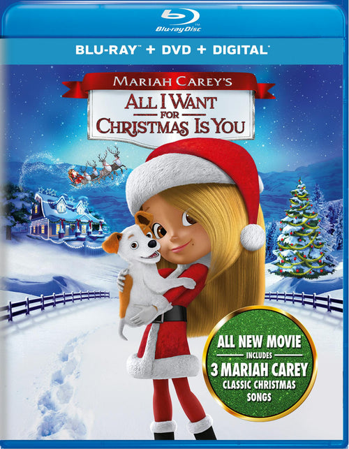 Mariah Carey's All I Want for Christmas Is You (DVD + Digital) [Blu-ray]