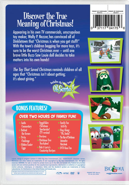 VeggieTales: The Toy That Saved Christmas (DVD Double Feature) [DVD]
