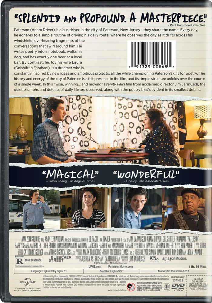 Paterson [DVD]