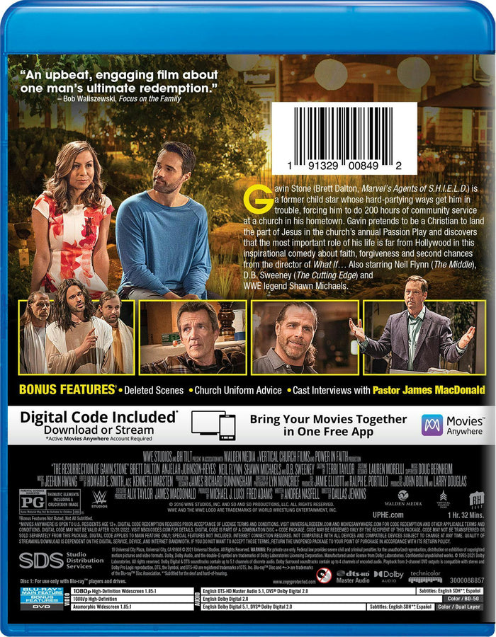 The Resurrection of Gavin Stone (DVD + Digital) [Blu-ray]