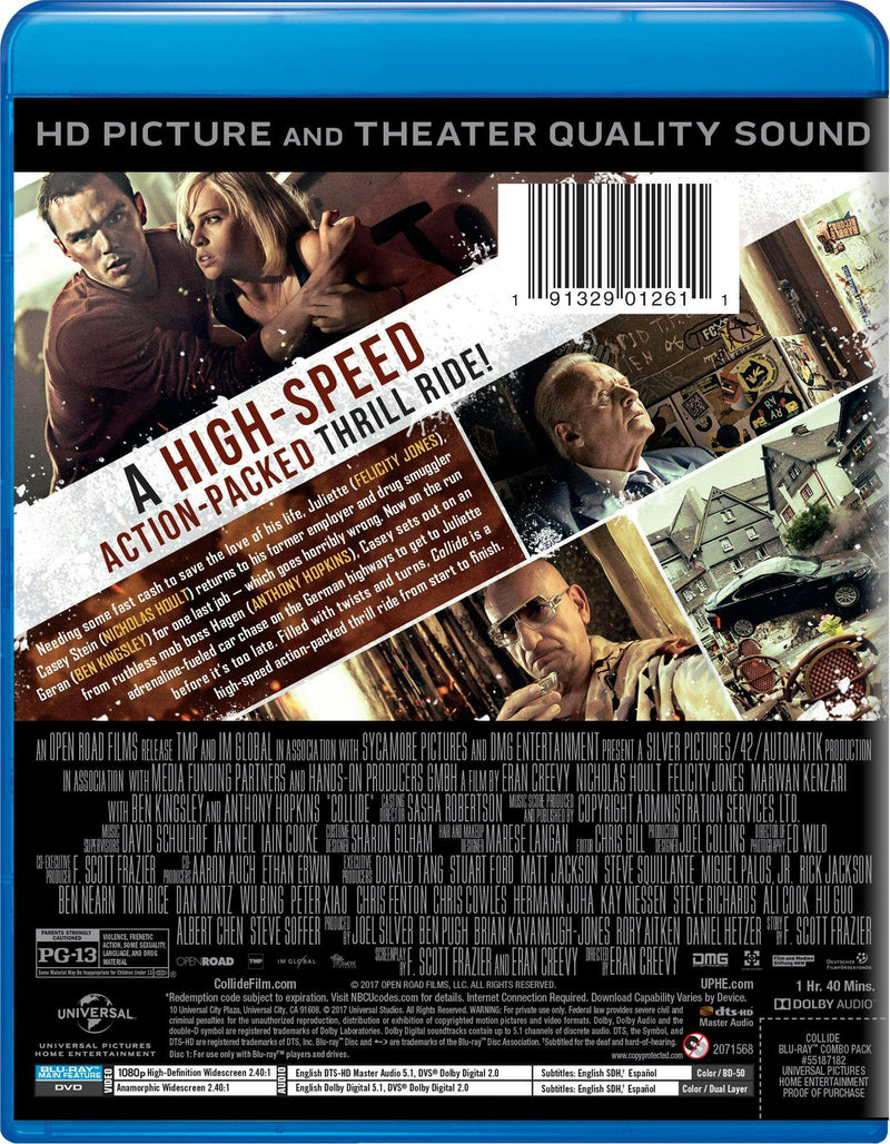 Collide (DVD + Digital) [Blu-ray]